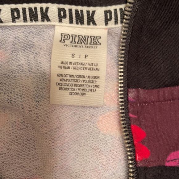 PINK/Victoria’s Secret Floral Quarter-Zip - Picture 2 of 3